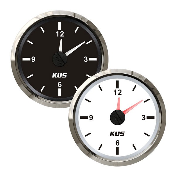 KUS analóg kvarcóra – Fekete