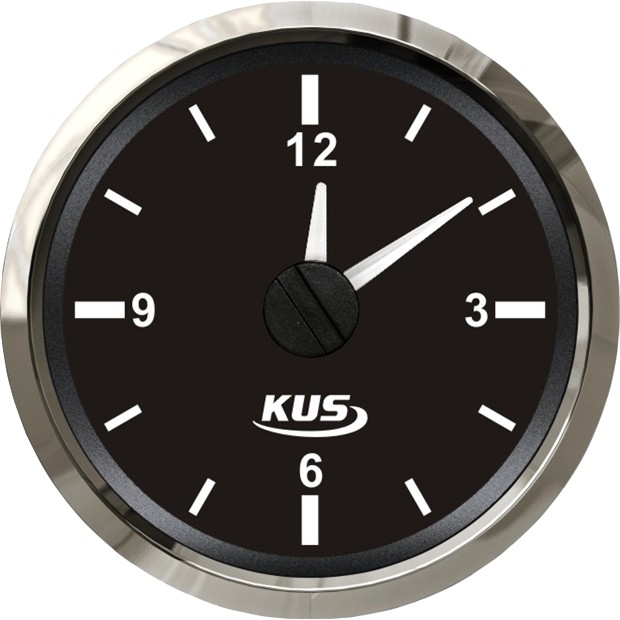 KUS analóg kvarcóra – Fekete