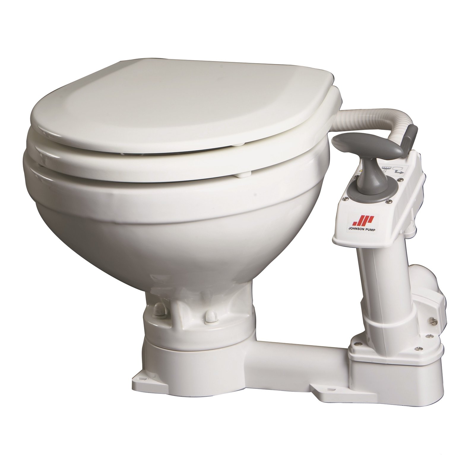Johnson Pump AquaT kézi fedélzeti WC, Compact – Compact / kézi / 450 mm széles