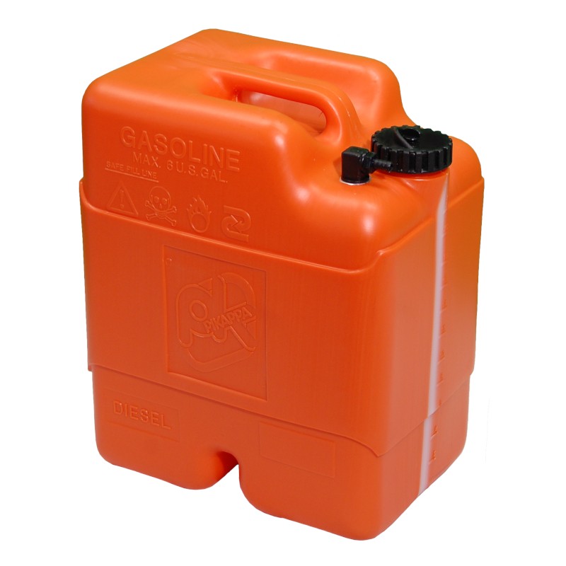Álló műanyag üzemanyag tank, 22 l – 22 l / álló kivitel / ELTEX