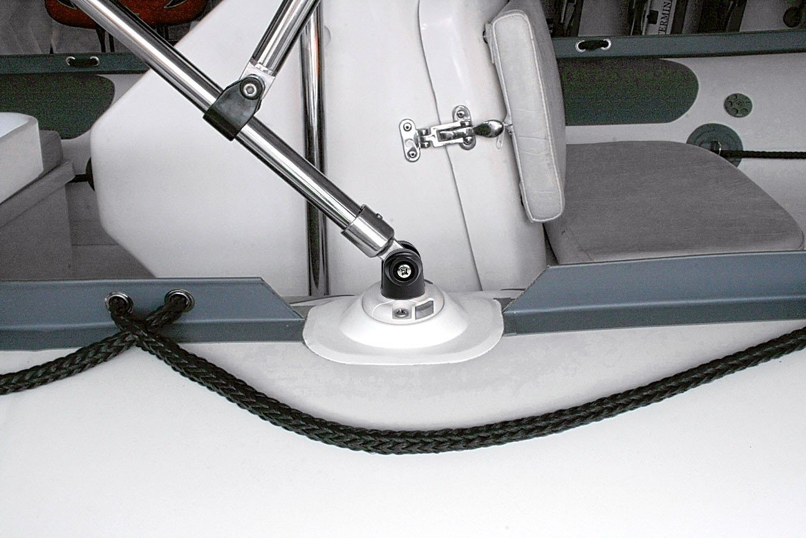 RAILBLAZA Clevis Bimini Support bimini rögzítő, fekete (pár)