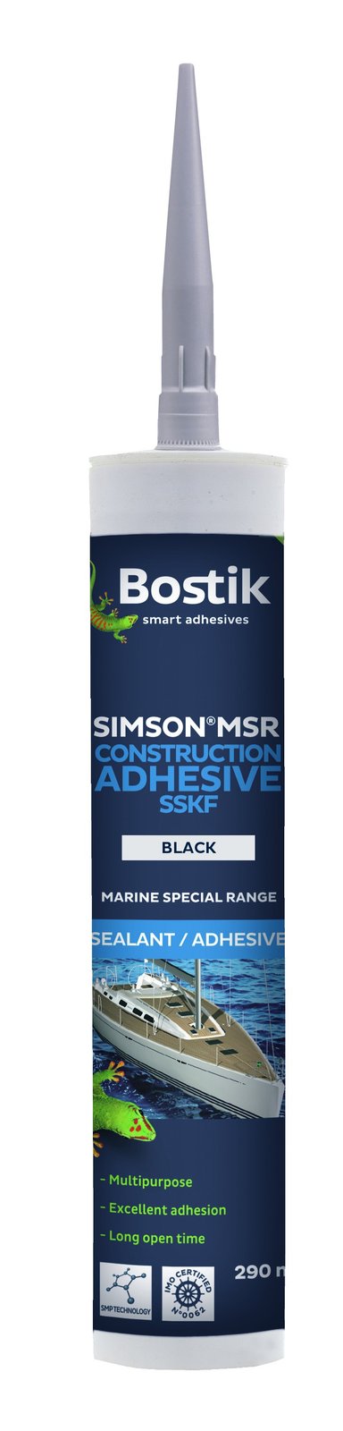 Bostik SSKF MSR-CA konstrukciós ragasztó, szürke, 290 ml