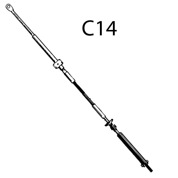 C14 irányváltó kábel – 5' / 1,53 m