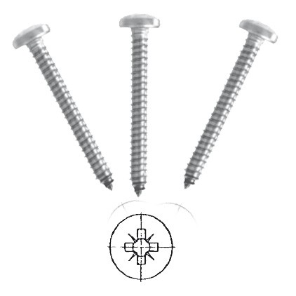 Cilinderes facsavar DIN 7981 – B 2,9 x 9,5 20 db