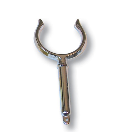Evezővilla krómozott sárgarézből, 38 × 48 × 12 mm – 38mm x 48 mm x 12 mm