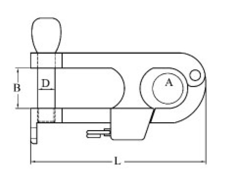 Aquinox vízisí patentsekli – Hossz: 60 mm