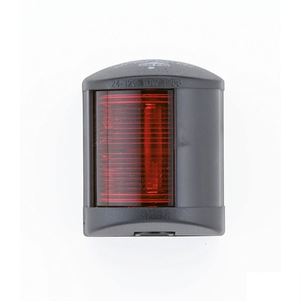 Croce Easy LED bal oldali piros pozíciófény, fekete – fekete burkolat
