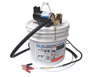 Jabsco Porta-Quick hordozható olajcsere-készlet – 12 V / 13 liter