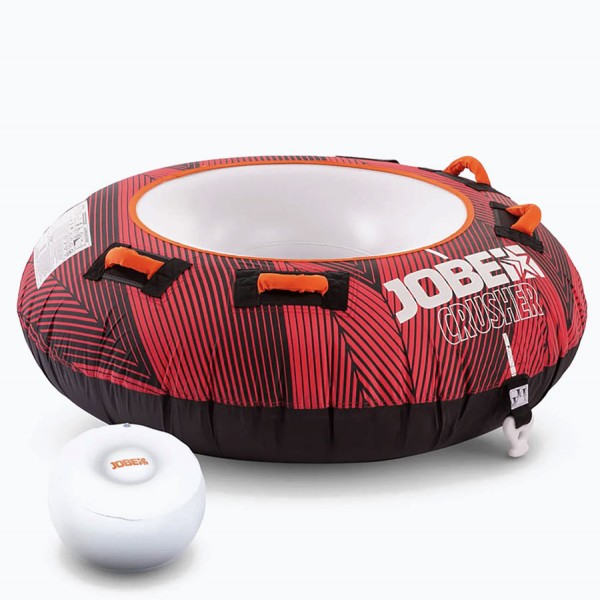 JOBE Crusher 1P vontatható vízi fánk – piros/fekete