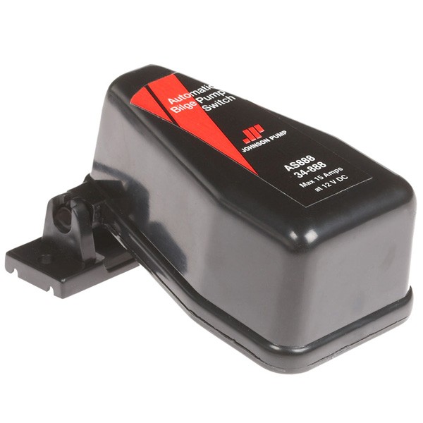 Fenékszivattyú úszókapcsoló Johnson Pump AS888, 12/24 V, 15 A – AS888, 12/24 V, maximum 15 A