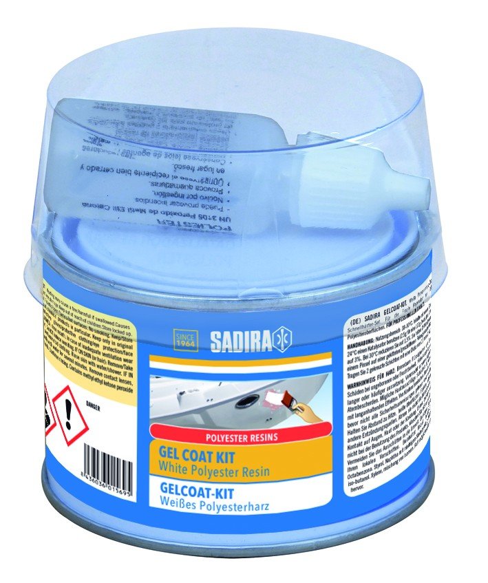 Sadira gelcoat javítókészlet, 120 g