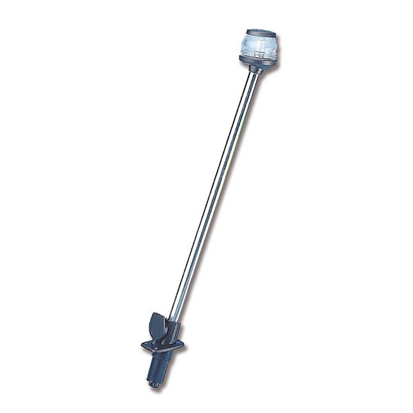 Bedugható LED 360° horgonyfény, fekete, 60 cm – fekete burkolat / 60 cm