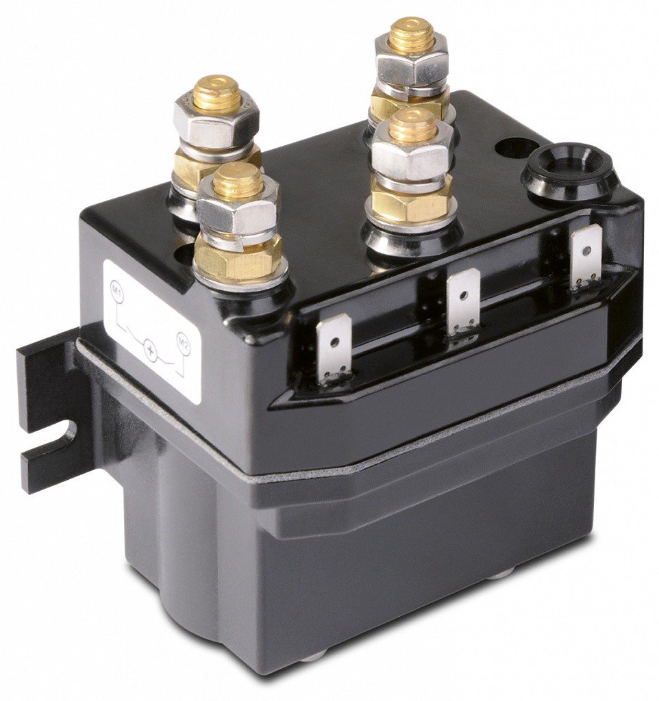 Horgonycsörlő mágneskapcsoló, 4 kábeles, 150 A, 12 V – 4 kábel 150A 12V
