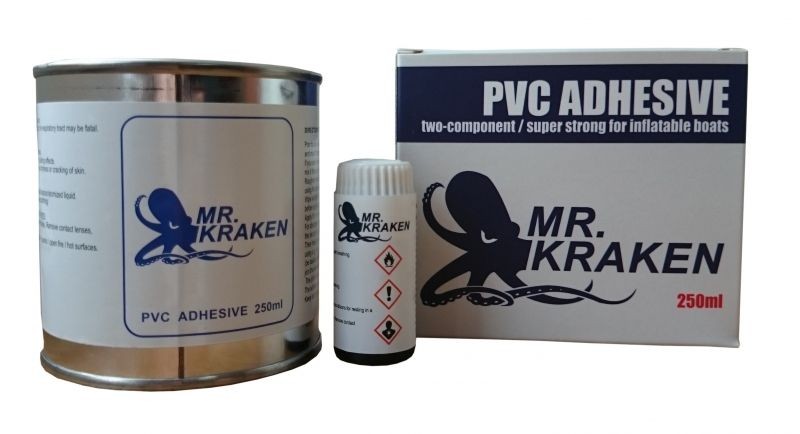 Mr. Kraken 2 komponensű ragasztó készlet – PVC / PVC 100 ml