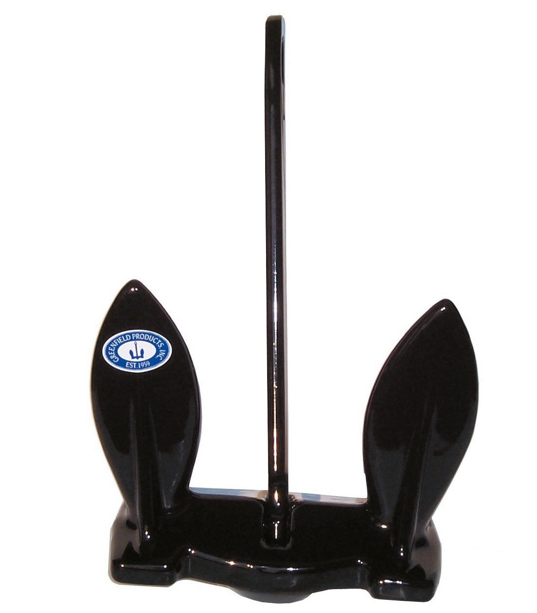 NAVY horgony PVC bevonat – 6,8 kg fekete