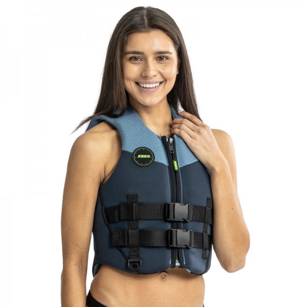 Jobe Neo Vest női neoprén vízisímellény 50N kék – XS / mell 82–86 cm / derék 65–69 cm