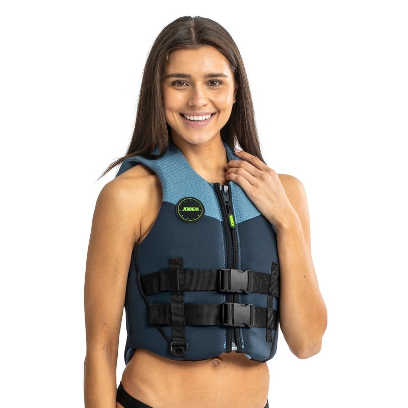 Jobe Neo Vest női neoprén vízisímellény 50N kék – XS / mell 82–86 cm / derék 65–69 cm