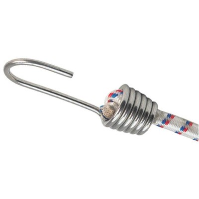 Nirosta gumikötél kampó – 6 mm