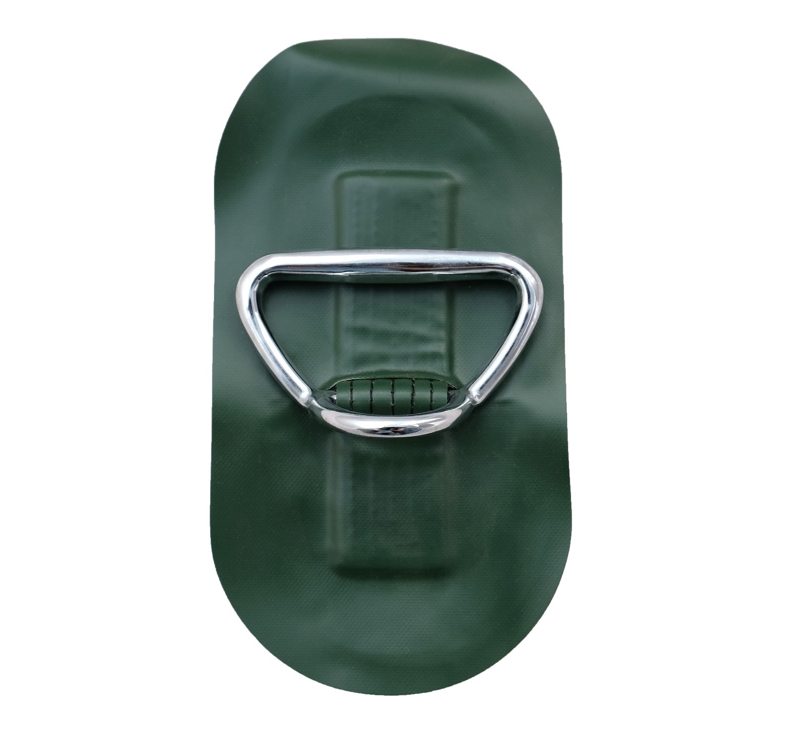 Gumicsónak orrgyűrű hordfogantyúval, zöld – Zöld, kb. 250 × 135 mm
