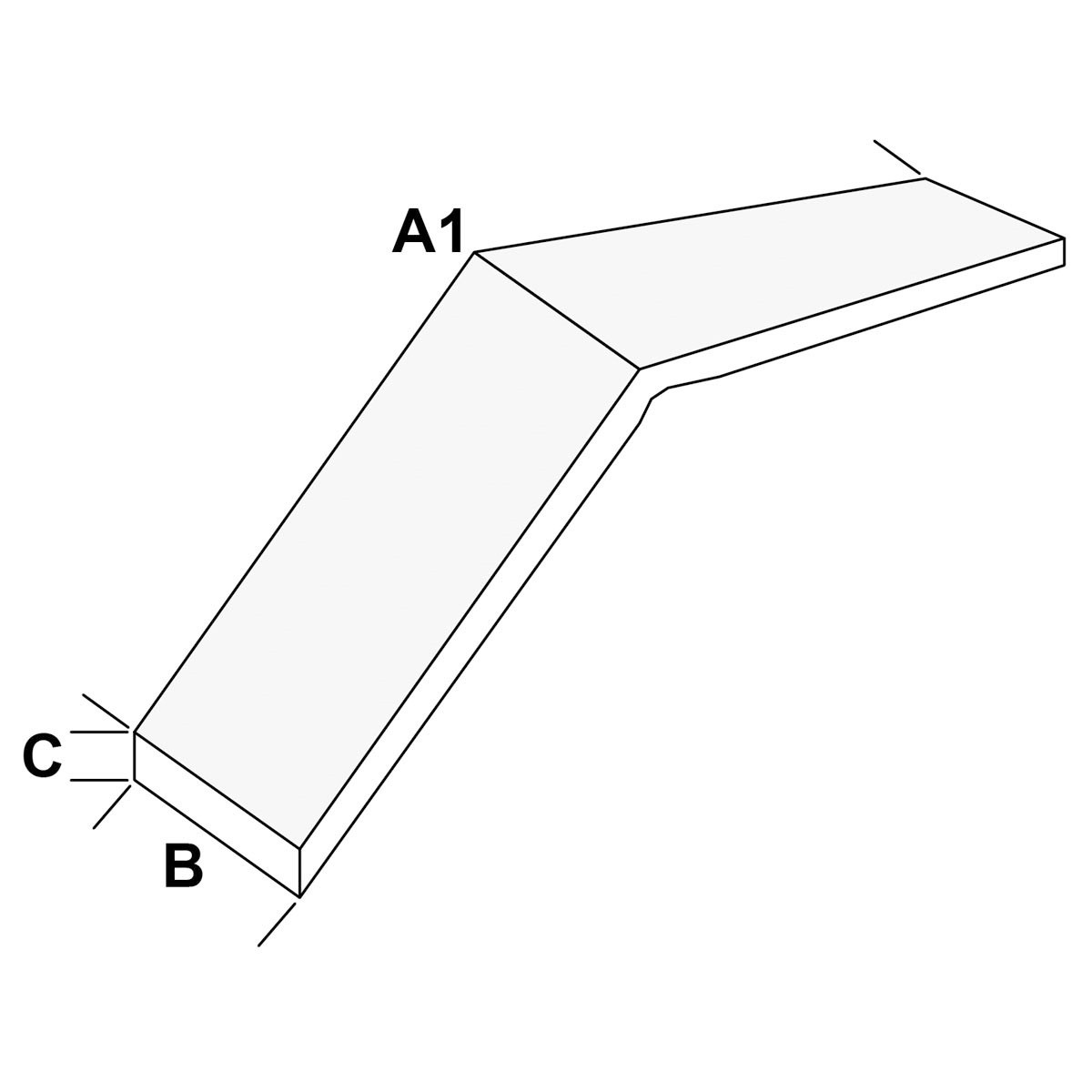 Összecsukható Alu Gangway – 36x230 cm