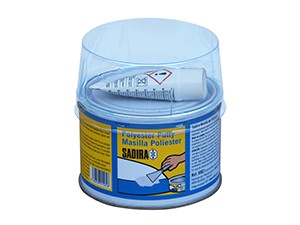 Sadira fehér poliészter glett javítópaszta, 250 g