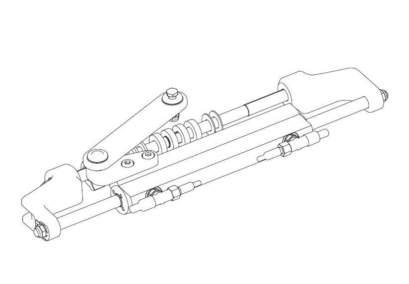 Ultraflex UC95-OBF-1 hidraulikus kormányhenger külmotorhoz, 175 LE-ig – UC95-OBF-1 / 95 ccm / 175 LE-ig