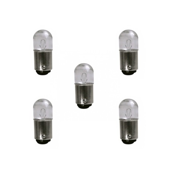 BA15d gömbizzó, 12 V, 5 W, 15 x 15 mm
