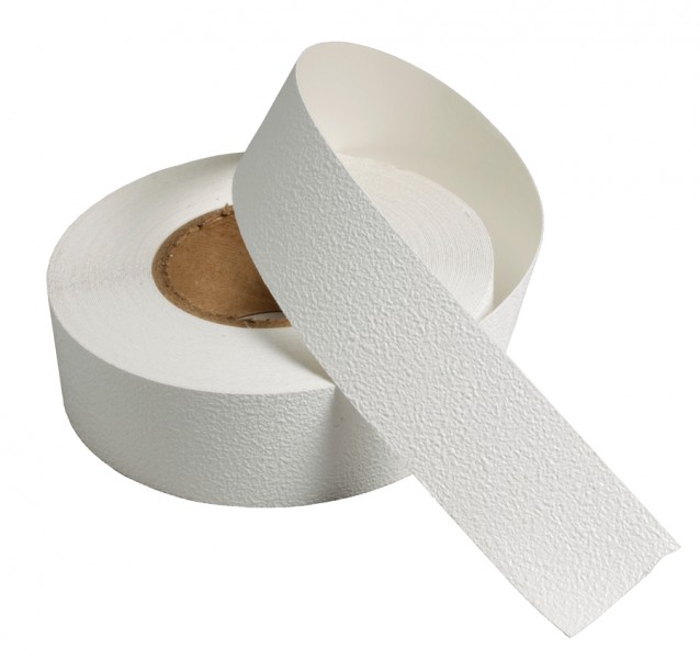 PSP csúszásgátló csík öntapadós – Fehér 25mm x 5m