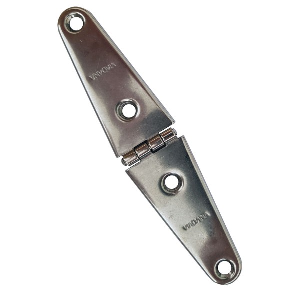 Rozsdamentes zsanér, 145 × 32 mm