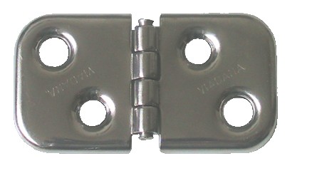 Rozsdamentes zsanér, 60 × 32 mm