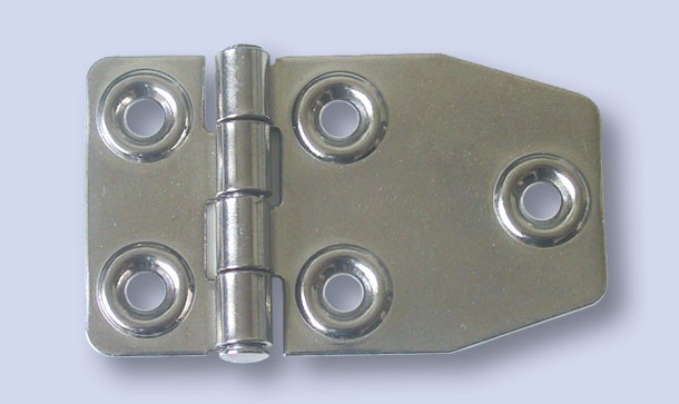 Rozsdamentes zsanér, 73 × 46 mm