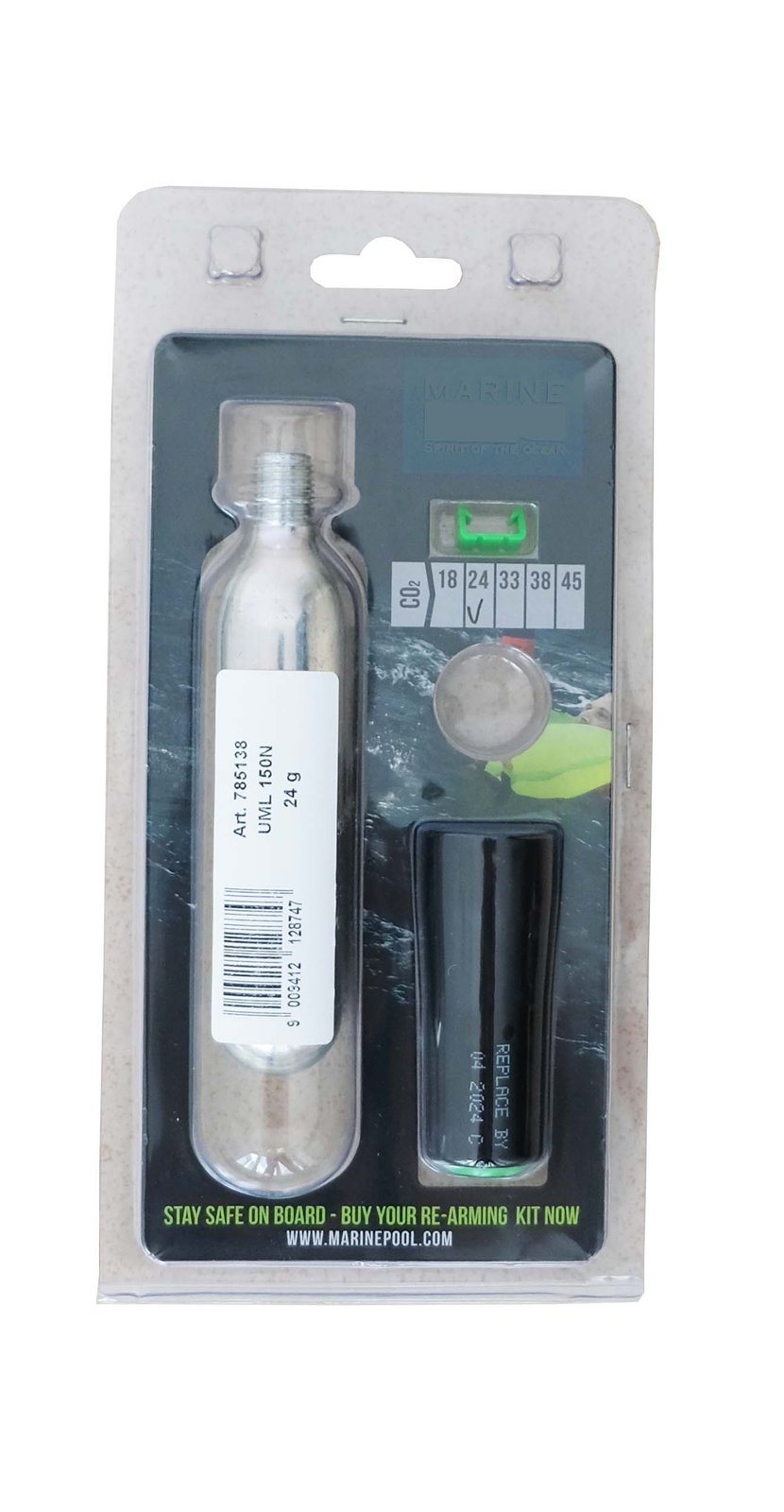Hammar MA1 60 g service kit mentőmellényhez – Hammar MA1 / 60 g / 275–300N