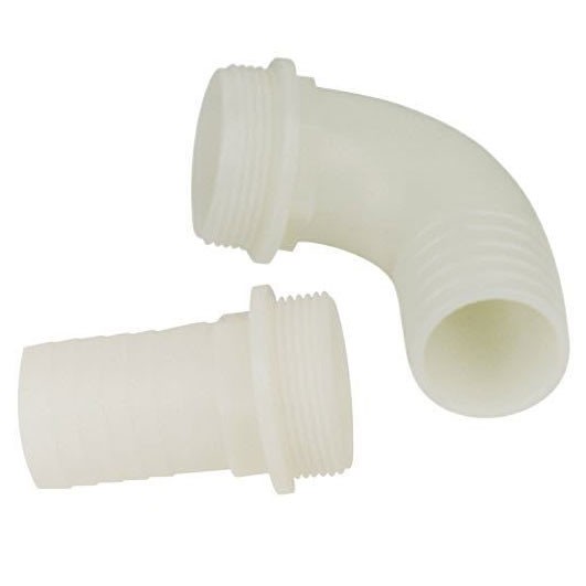 Víztartály töltőcsatlakozó 1 1/2” x 38 mm, egyenes