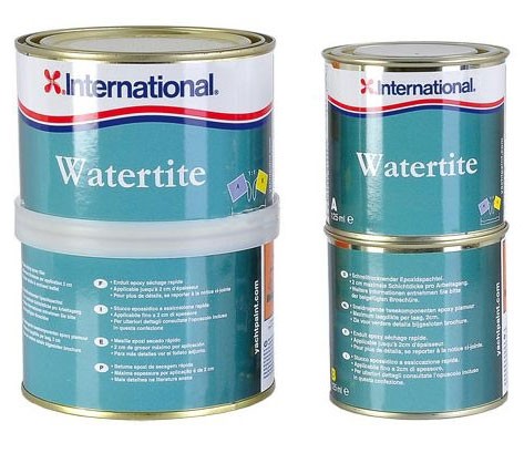 Watertite kétkomponensű epoxi javítótapasz, 250 ml – 250 ml, szürke